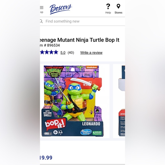 Hasbro Green and Blue Bop It! Fun, challenging Game
ages 8*-check out video - Picture 6 of 6